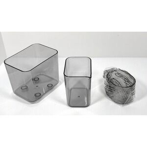 Emeril Lagasse Pasta Beyond PM-01 Replacement Food Pulp & Measuring Cup Set Gray